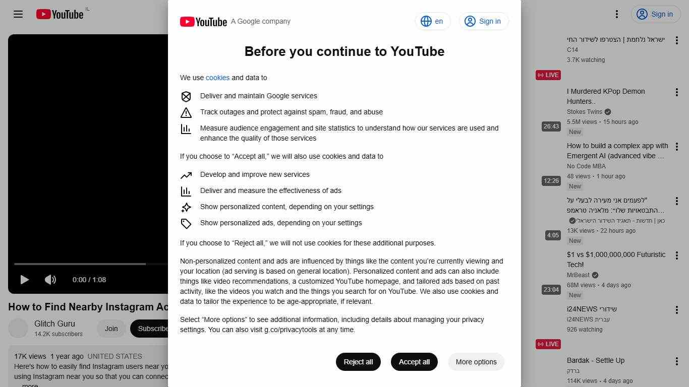 How to Find Nearby Instagram Account [2026] - YouTube