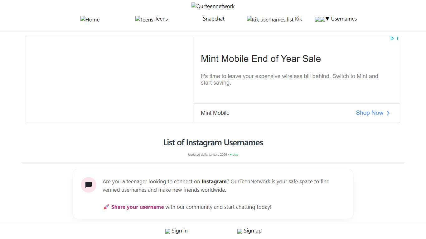 24438 Active Instagram Usernames (2026 List)